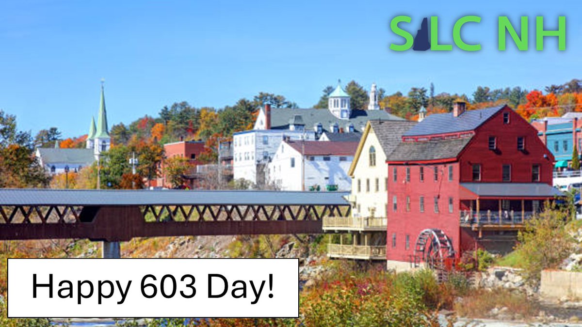 NH_SILC's tweet photo. Happy 603 Day! New Hampshire residents often refer to June 3rd as New Hampshire Day because 603 is our area code. https://t.co/pmDlldVi03