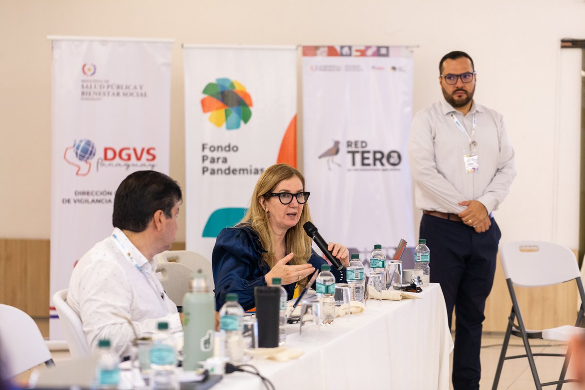 Ops_Paraguay's tweet photo. @Pandemic_Fund @msaludpy @vigisaludpy La reunión se enmarca en las líneas del Plan de Acción de Inteligencia Epidémica para la Alerta Temprana en la Región de las Américas 2024-2029 de OPS/OMS.  

#InteligenciaEpidémica #PAHOPHE #PROTECT #pandemicfund https://t.co/giQGXXIsKZ