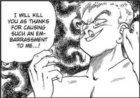 TheATSthetic's tweet photo. One of my favorite Akira Toriyama -isms is that sometimes when a scene gets tense, the background gets replaced with these hatched squiggly spirals. 
It doesn't appear much in the anime (from my memory) and seems to be more of a manga exclusive thing.
I really like them! https://t.co/iqiC2N9IBa