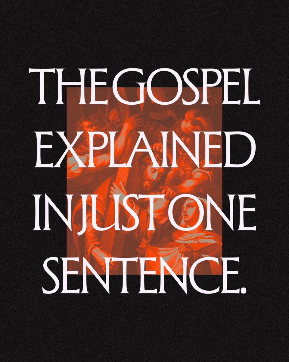 NMetroChurch's tweet photo. The gospel isn’t about trying harder, or doing better. It’s about trusting what God has already done on our behalf. https://t.co/1zXVjYmy3l