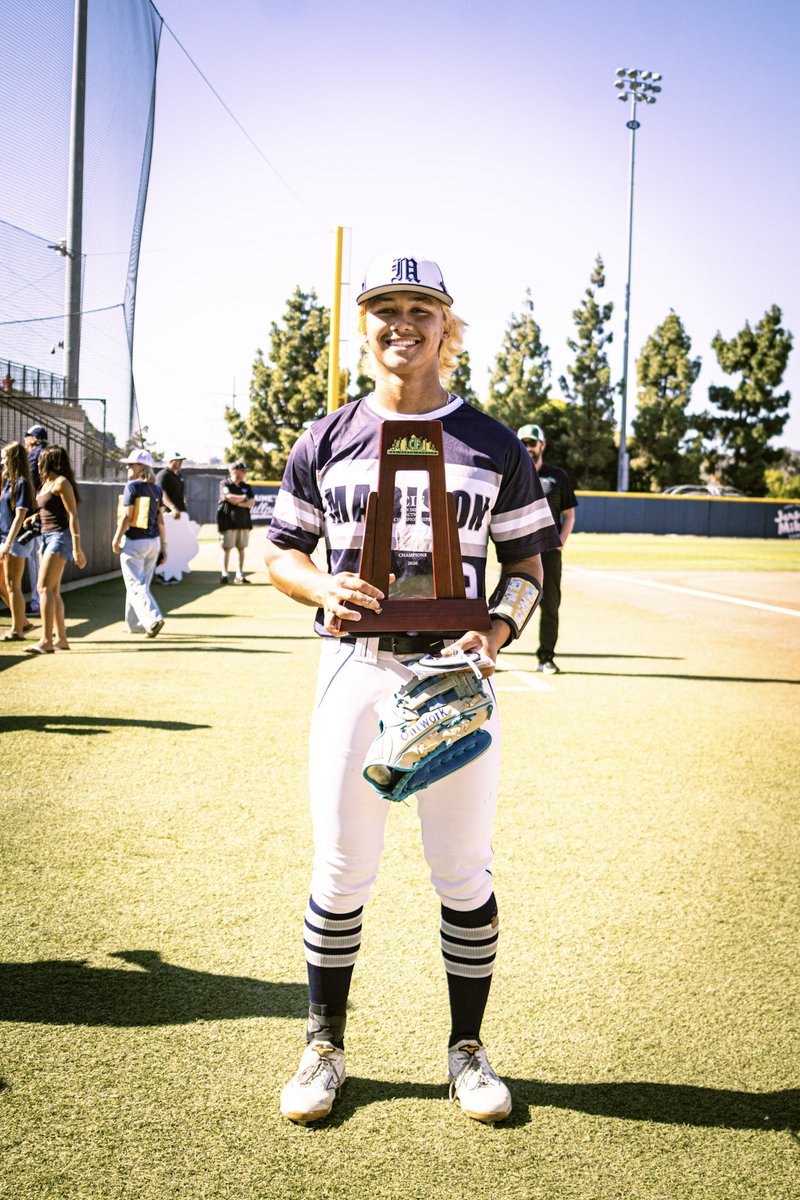 LandisNguyen's tweet photo. First CIF Division I championship in 50 years for Madison High School.  Privileged to have been selected for the Bobby Kennedy Sportsmanship award. https://t.co/R4S3A3S1SV