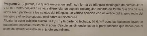 Breogan69's tweet photo. El ejercicio de optimización de la PAU de Madrid. Hay que leerlo con detenimiento pero es un ejercicio bonito. https://t.co/fZw4YDIcHk