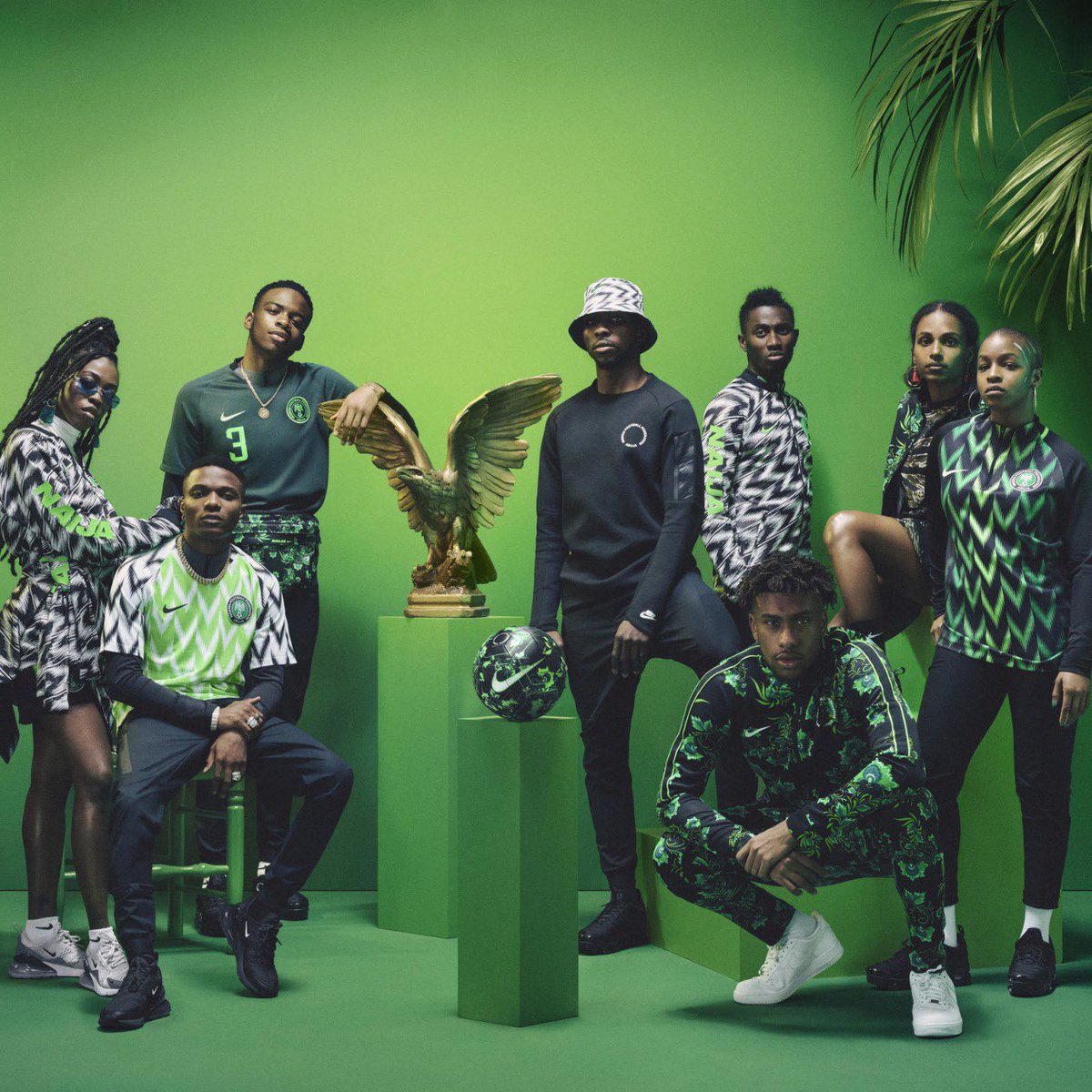 gyaigyimii's tweet photo. Nigeria have unveiled their 2026 world cup match viewing jersey and it's fire 🇳🇬🔥 https://t.co/nMuYjKdowY