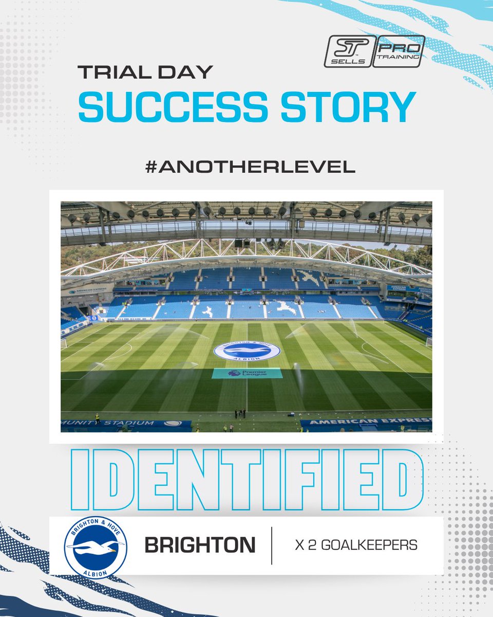 sellsprotrain's tweet photo. Great news 🗞️

Massive congratulations to 15 of our Trial Day goalkeepers who have been identified by Brighton &amp; Nottingham Forest Fc 🧤

A fantastic achievement and fully deserved for their effort and performances 

We’re excited to continue supporting them on the next stage ⚽️ https://t.co/1DKRQ1KM7s