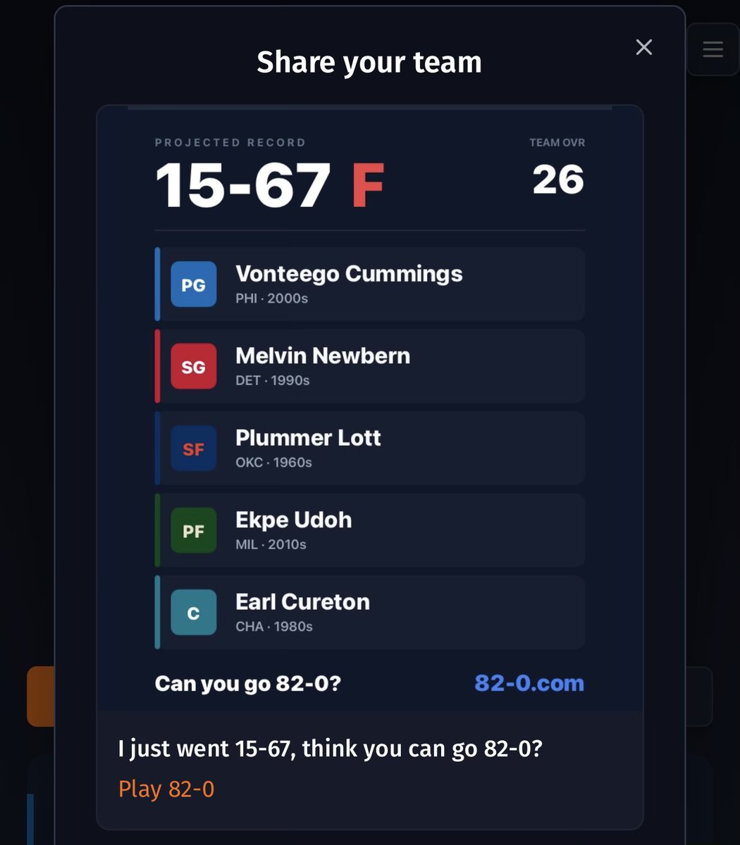JoKoPrime's tweet photo. @TheClemReport Potentially not possible to go 0-82 😔 
I mean this is sub 20 ppg combined from the starters…is the Dream Team coming off the bench? Are the opponents all the plumbers who filled out rosters in the 60s? 
What are we doing here? 🤦‍♂️ https://t.co/0FZ3NOgroR