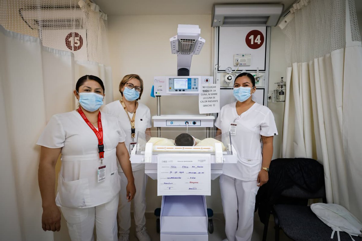 Issste_BCN's tweet photo. 📰 #COMUNICADO
Martí Batres da la bienvenida al primer bebé nacido en el HG Calero del ISSSTE en Morelos, desde su reapertura.
🔗https://t.co/vuEk1wBO5b https://t.co/7ZLoXFE08d