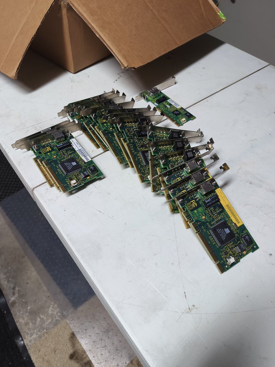 TechManTy's tweet photo. If you don't have a stack of 3com cards and switches cluttering up your place, you may not be an OG. https://t.co/csmJ5laI8B