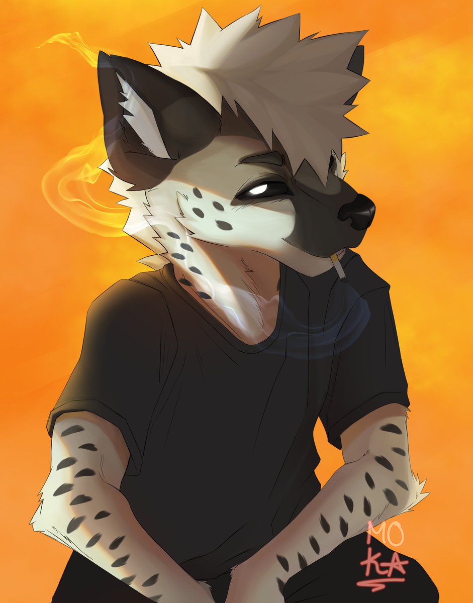 mightbemoka's tweet photo. Aura farming hyena (Comission)
#furryartist #furryart #furrycom https://t.co/BCsnl7TRJM