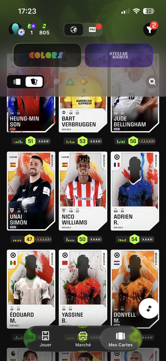 CtltLogan's tweet photo. Qui pour rejoindre la team ?? On est 2 il reste 3 places petit aperçu de quelques unes de mes cartes ( il y a pas tout ) 
M’on collègue a du beau monde egalement !! (Mbappe,cherki ,olise …) 
#sorare @Sorare #sorareclub #france https://t.co/6nshJpX6bY