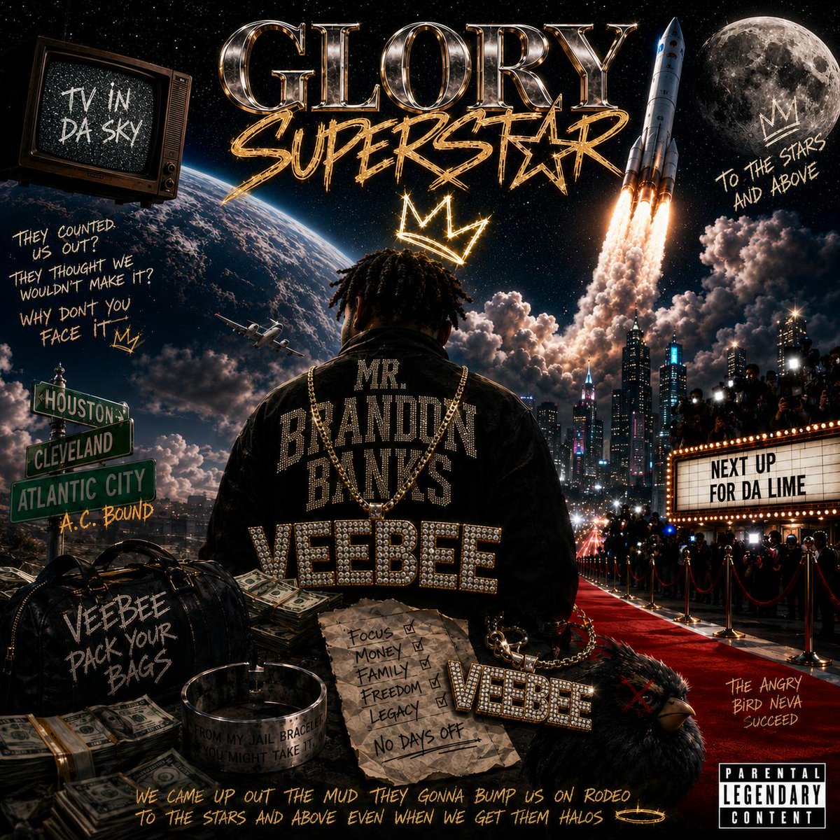 Veebee565731891's tweet photo. If you’re tired of the noise and need a soundtrack for your comeback, this is it. 🌍⭐ ‘GLORY SUPERSTAR’ isn’t just music—it’s the reality of staying focused when everyone wants you to quit. Don't just listen, witness the rise. Stream now: https://t.co/eYVQs4NoAz https://t.co/Pyj3FMqHwF