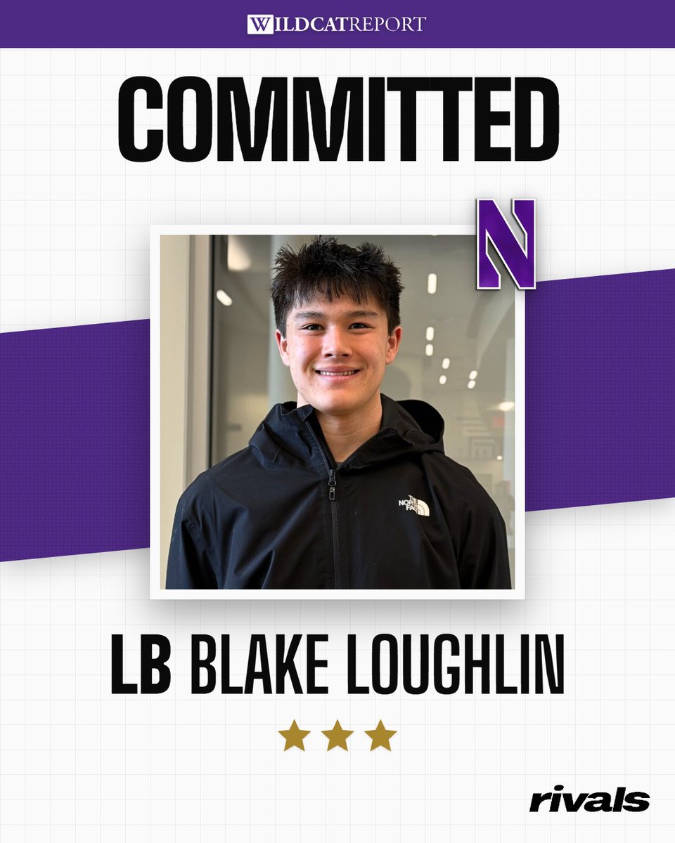 AllenTrieu's tweet photo. Northwestern gets a commitment from Shakopee (Minn.) LB Blake Loughlin.

He calls it a "no-brainer" following the offer.

His coach says he is "super explosive, very smart."

Good addition here for the Wildcats.

https://t.co/zffOE7xwN2 https://t.co/ttcrgf2foF