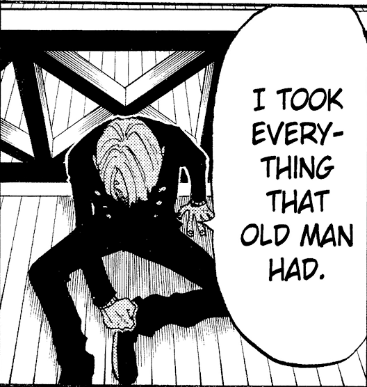 mugiriya's tweet photo. the way Sanji talks here always breaks my heart because just imagine him growing up and seeing Zeff walk around on that peg leg every day, always thinking it's his fault and hating himself for surviving 😭 https://t.co/IEmBxYq285