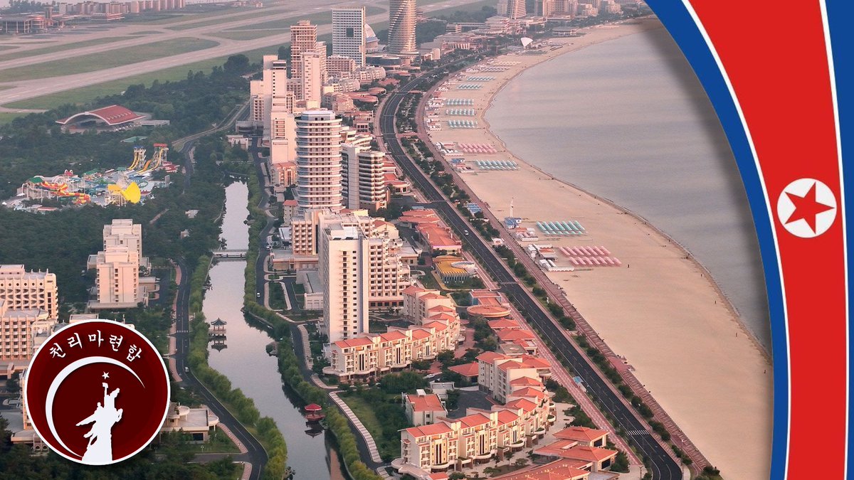 CholimaUnion's tweet photo. 🇰🇵 | The respected Comrade Kim Jong Un unfolded a grand plan to build a world-class cultural recreation resort in a scenic spot in the Kalma Peninsula which is located on the East Sea of Korea

----

📰 | Source: VoK- https://t.co/vmSwWzXMT1

#CholimaUnion #DPRK #KimJongUn https://t.co/CiHWqJ31mM