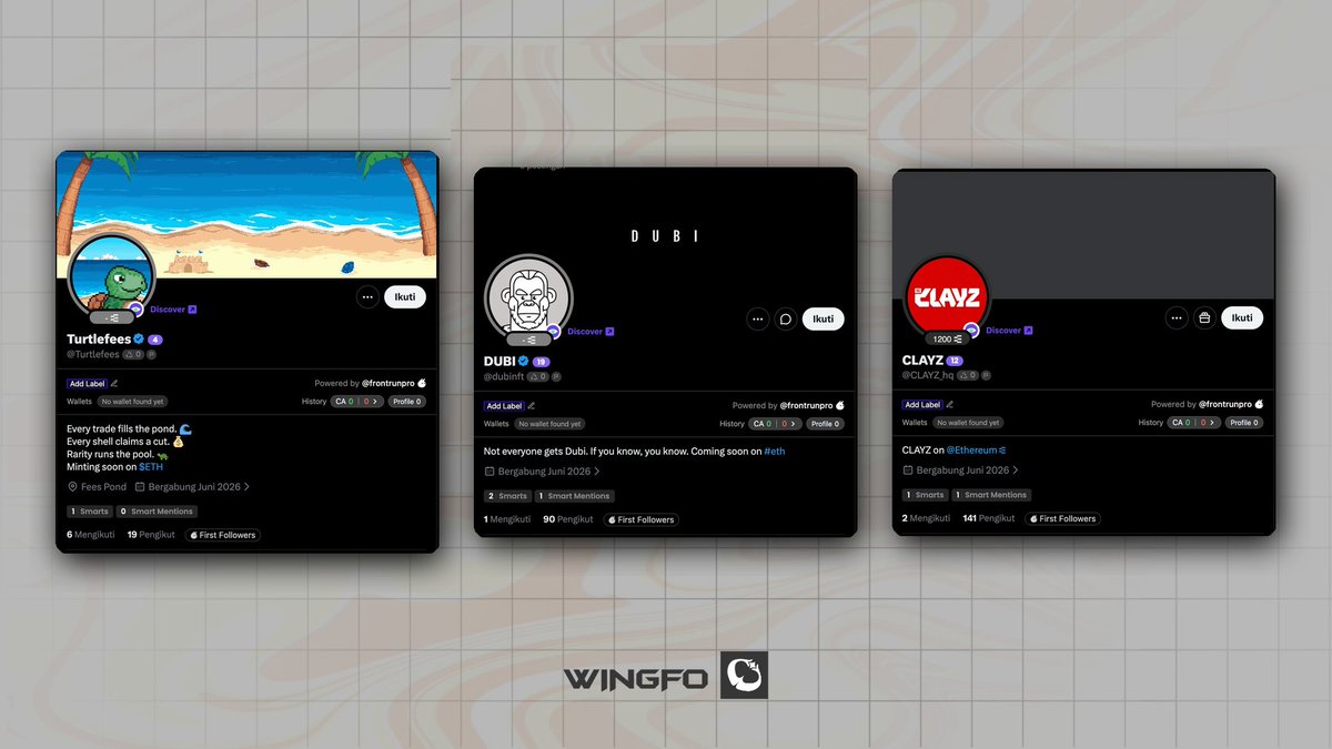 weingfo's tweet photo. Early NFT Watch

• @PixcornNFT
– 2,500 handcrafted pixel unicorns
– Free Mint
– Pixel-art themed collection
– "Something wicked this way comes"

• @infAIcted
– 6,666 onchain samples
– Digital pathology / infection narrative
– Fully onchain concept
– Dark experimental aesthetic

• @Deadlineink
– 3,333 keys
– Winner-takes-all mint concept
– Last one in takes the pot
– Built on Ethereum

• @punkrotdotart
– 2,222 PUNKROT
– Launching on Base
– "PunkRot is dead, PunkRot is forever"

• @Chuffsnft
– Minimalist NFT collection
– Built for internet culture
– Clean aesthetic approach

• @MinizenHQ
– NFTs on HyperliquidX
– Early Hyperliquid NFT ecosystem
– Low-follower early-stage project

• @Turtlefees
– Ethereum NFT project
– Pond economy & rarity mechanics
– Minting soon

• @dubinft
– Coming soon on Ethereum
– "If you know, you know"
– Limited information available

• @CLAYZ_hq
– CLAYZ on Ethereum
– Early-stage NFT project
– Building quietly

Still raw data.

Filter carefully, validate everything, and move early.

DYOR & NFA.