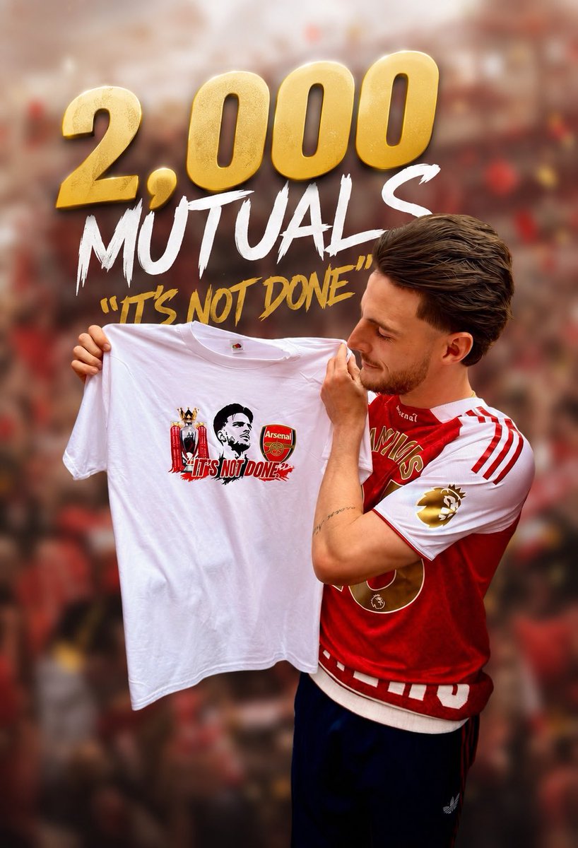 GistArsena99455's tweet photo. After Review….

2,000 MUTUALS 🔴🔥

Couldn't have done this without the best community on here.

IT'S NOT DONE. 🏆

Love every single one of you. Thank you. 🙏❤️ #COYG https://t.co/I0kQZVFKvO
