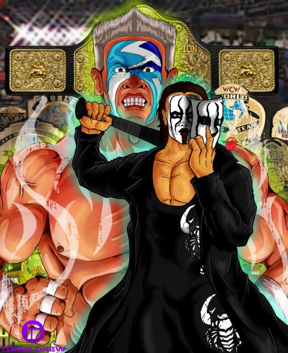 token_drew's tweet photo. Art of the Day! "The Icon Sting". Buy at: https://t.co/JBtRVWtLOV https://t.co/DkaLygepKS