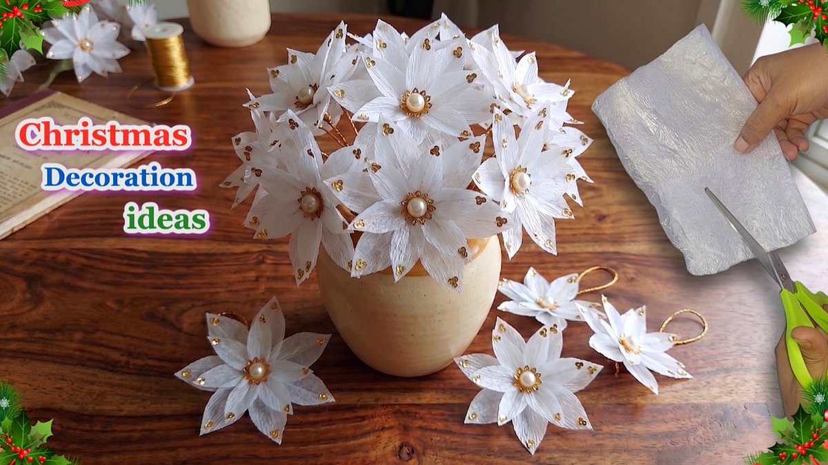 craftcrazygnius's tweet photo. DIY Plastic Carry bag Christmas Poinsettia Flower making idea | DIY Easy... https://t.co/I7kS2sCk0l via @YouTube https://t.co/lSBhEXUq2F