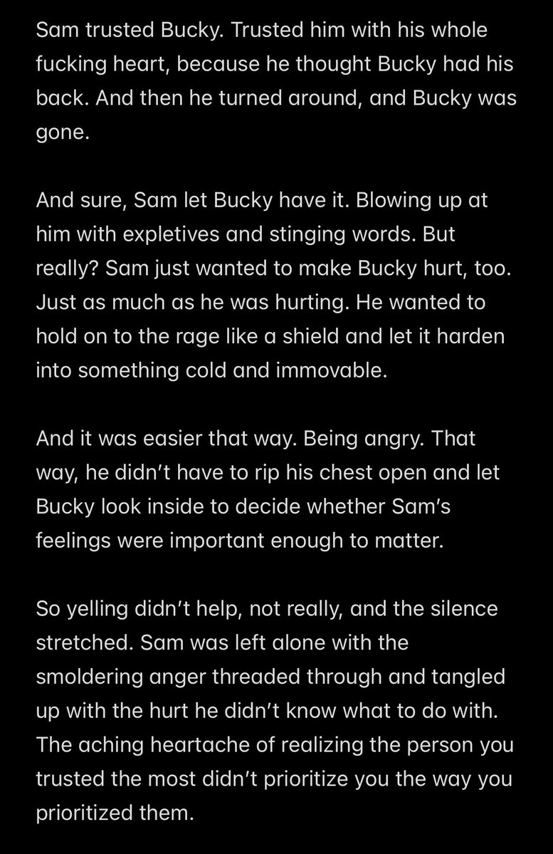 mmynoelles's tweet photo. ok here’s the wip! long asf sorry but wanted to post here first to get a little feedback/live reactions 🙏 will post the finished product on ao3 when i’m done #sambucky 
1. https://t.co/X5ocPHnnK3