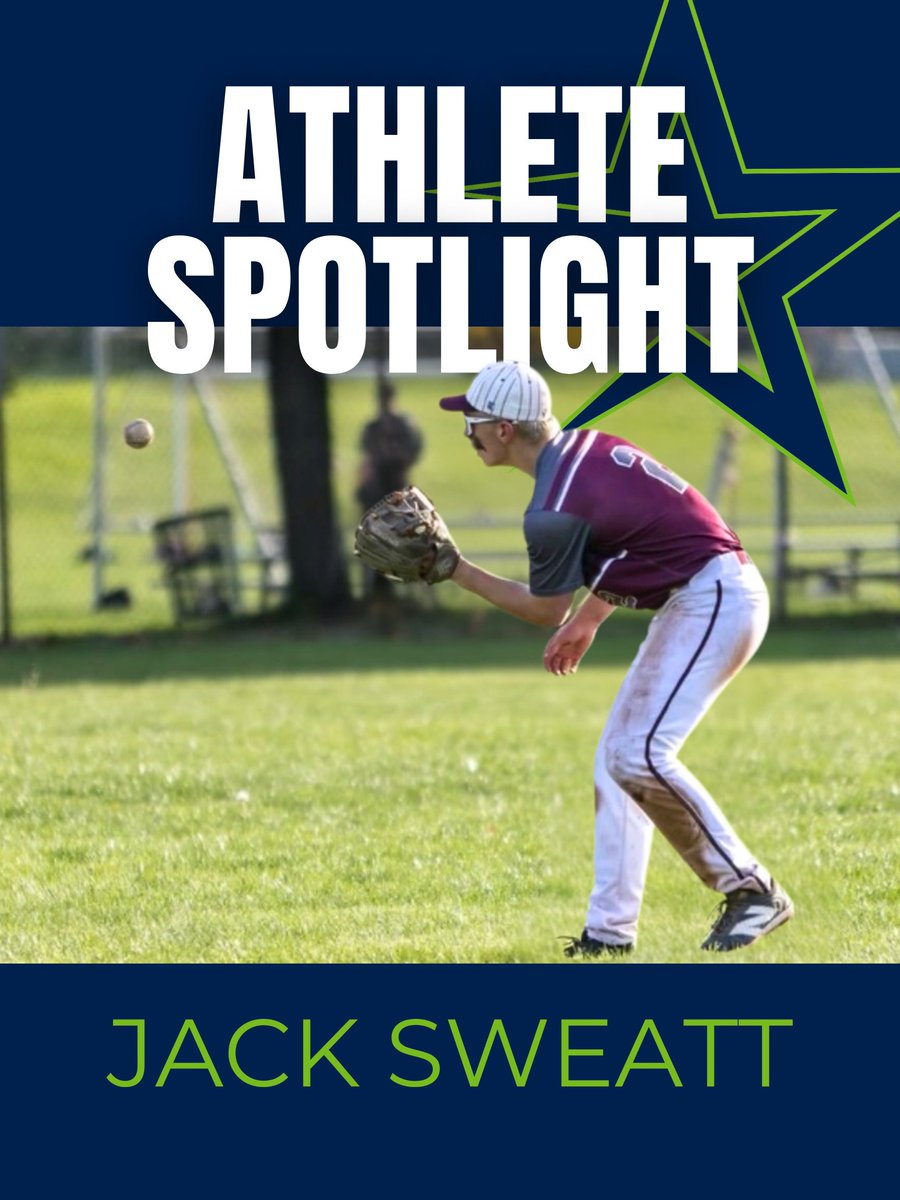 _MidwestStars's tweet photo. ⚾ Athlete Spotlight: Jack Sweatt ⚾

Jack has put together an outstanding season for Woodridge High School.

🔥 .435 Batting Average (30/69)
🔥 26 Singles | 3 Double | 1 Triple
🔥 26.2 Innings Pitched
🔥 28 Strikeouts

Also, an All-MAC First Team honors at shortstop. 👏 https://t.co/b4zJsGlrs8