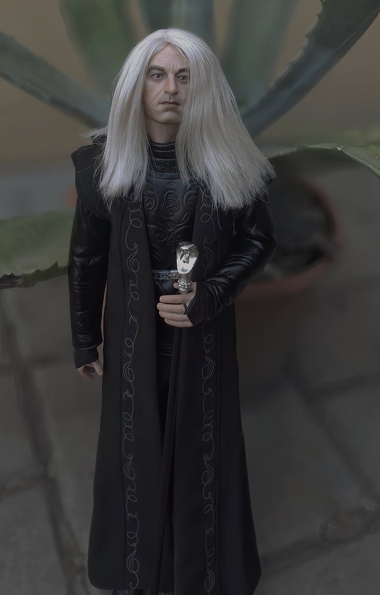 BasementTeam's tweet photo. Lucius - is he being eaten by a triffid? https://t.co/7WyPjLolYn