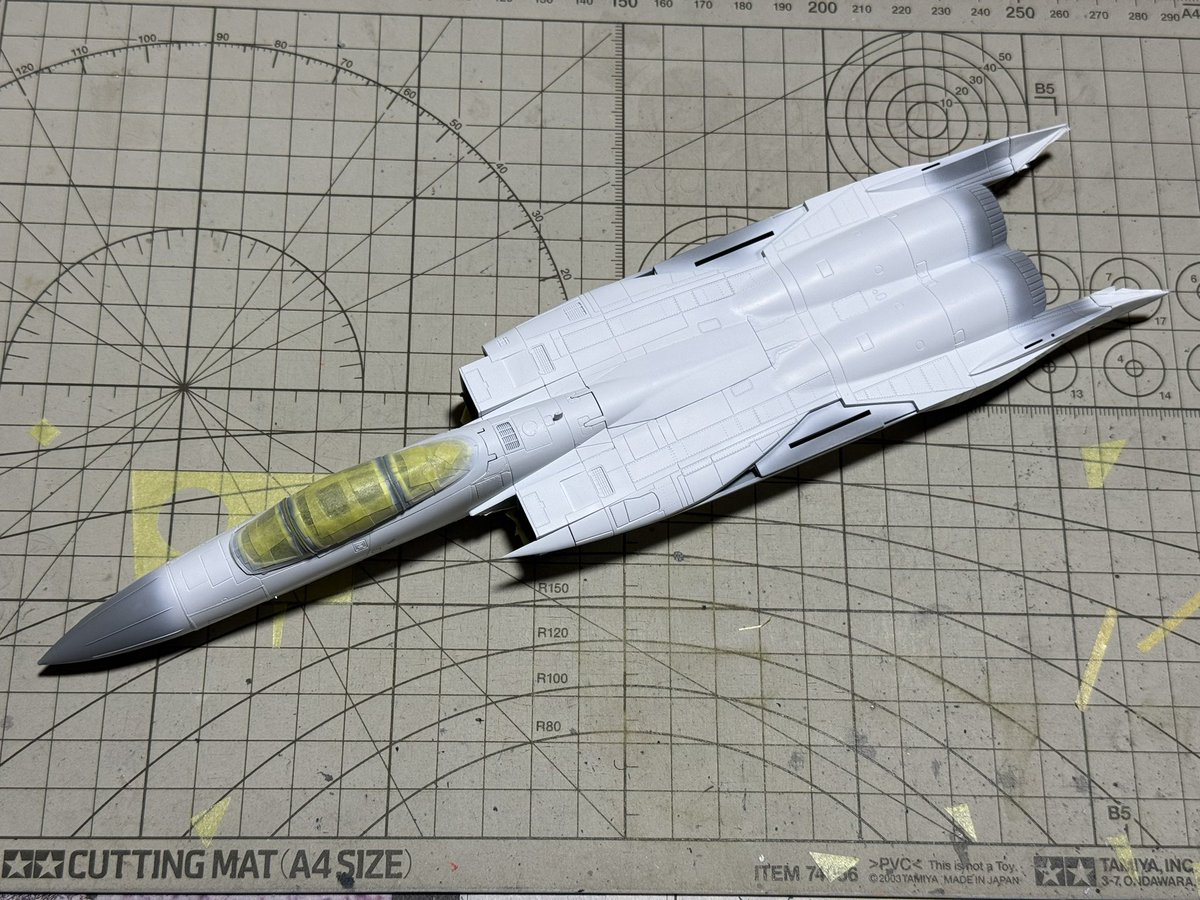 Akhenaten001's tweet photo. プラッツ 1/72 航空自衛隊 F-15J イーグル 第306飛行隊 2024 小松基地航空祭 航空自衛隊70周年記念塗装機

白塗装終わりました

#セーブザマナティー https://t.co/xaljyX5cOO