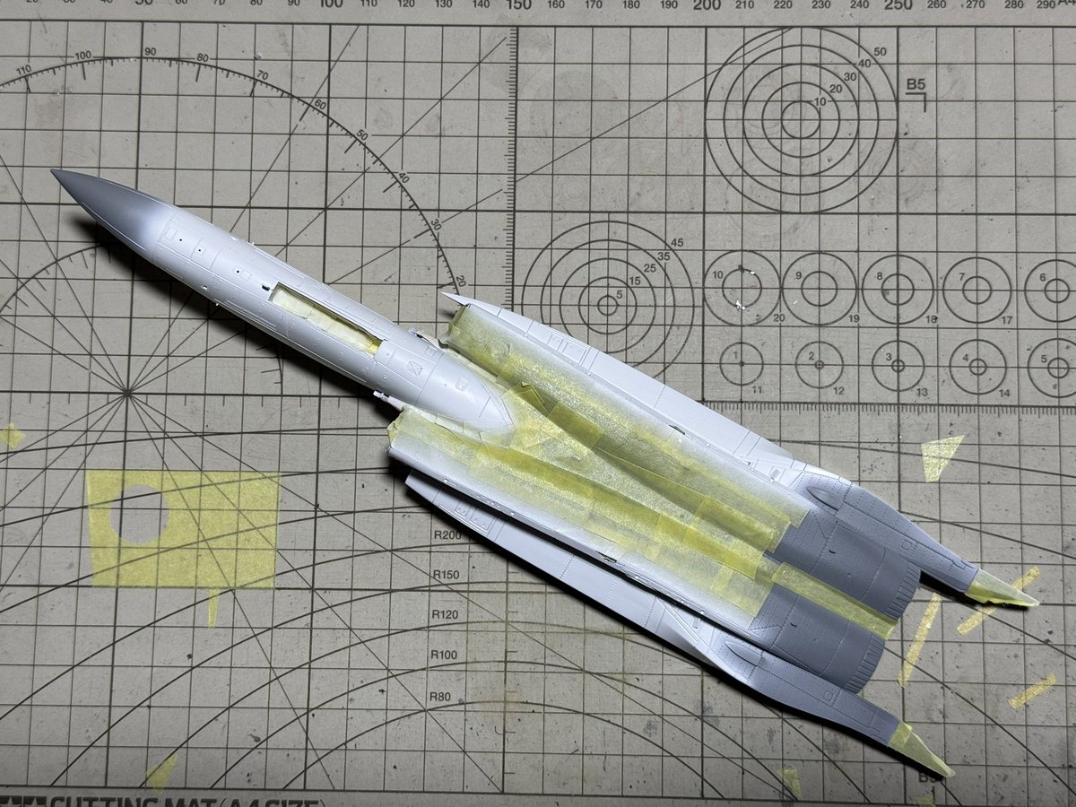 Akhenaten001's tweet photo. プラッツ 1/72 航空自衛隊 F-15J イーグル 第306飛行隊 2024 小松基地航空祭 航空自衛隊70周年記念塗装機

白塗装終わりました

#セーブザマナティー https://t.co/xaljyX5cOO