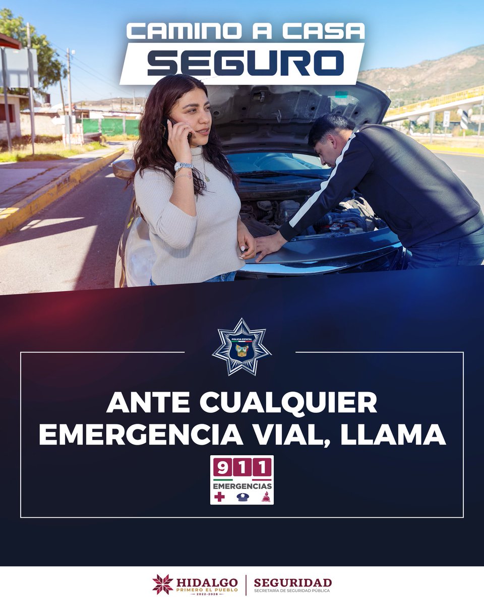 CodigoTordo's tweet photo. 📞 Ante cualquier emergencia vial, llama al 911.
La atención es inmediata y coordinada para brindarte apoyo cuando más lo necesitas.
Usa las líneas de emergencia con responsabilidad.

#CaminoSeguro
#PrimeroElPueblo https://t.co/LRPLI5l7Mm