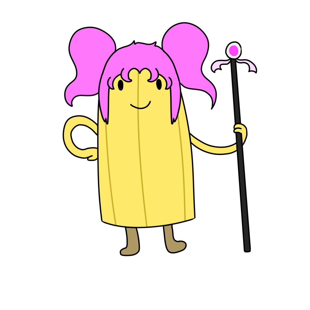 faerie_fireMVS's tweet photo. New #MultiVersus Concept: Magical Girl Banana
I'll be honest, I just sketched a bit and this appeared on my tablet, so why not, new concept, Banana Guard but a magical girl. #MVSI #MVSInfinite https://t.co/WRkXOFOaBE