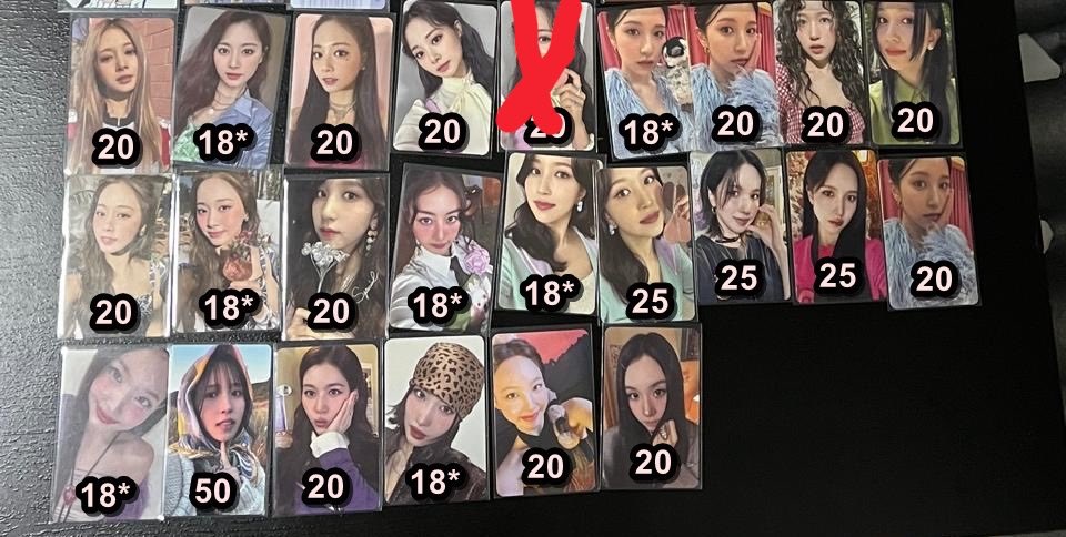 loveakiwitzuyu's tweet photo. DROP TZUYU/MINA/TWICE/LOVELYS🍭💙🩵🩷
Valores na imagem+frete calculado
~ * possuem pressmark/avarias pequenas (valor já descontado)
~ envio em até 3 semanas
~ feedbacks no fixado 
~ não reservo
~ mando vídeo com certeza de compra 
❌ sensitive buyer https://t.co/mHFx8C7TiS
