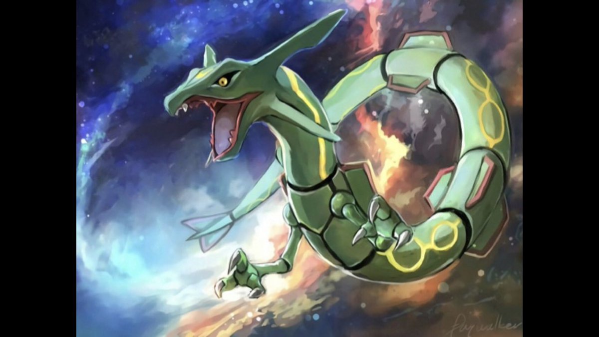 DillonStrous's tweet photo. @PokeDailyPost Rayquaza https://t.co/FkiSymDpyj