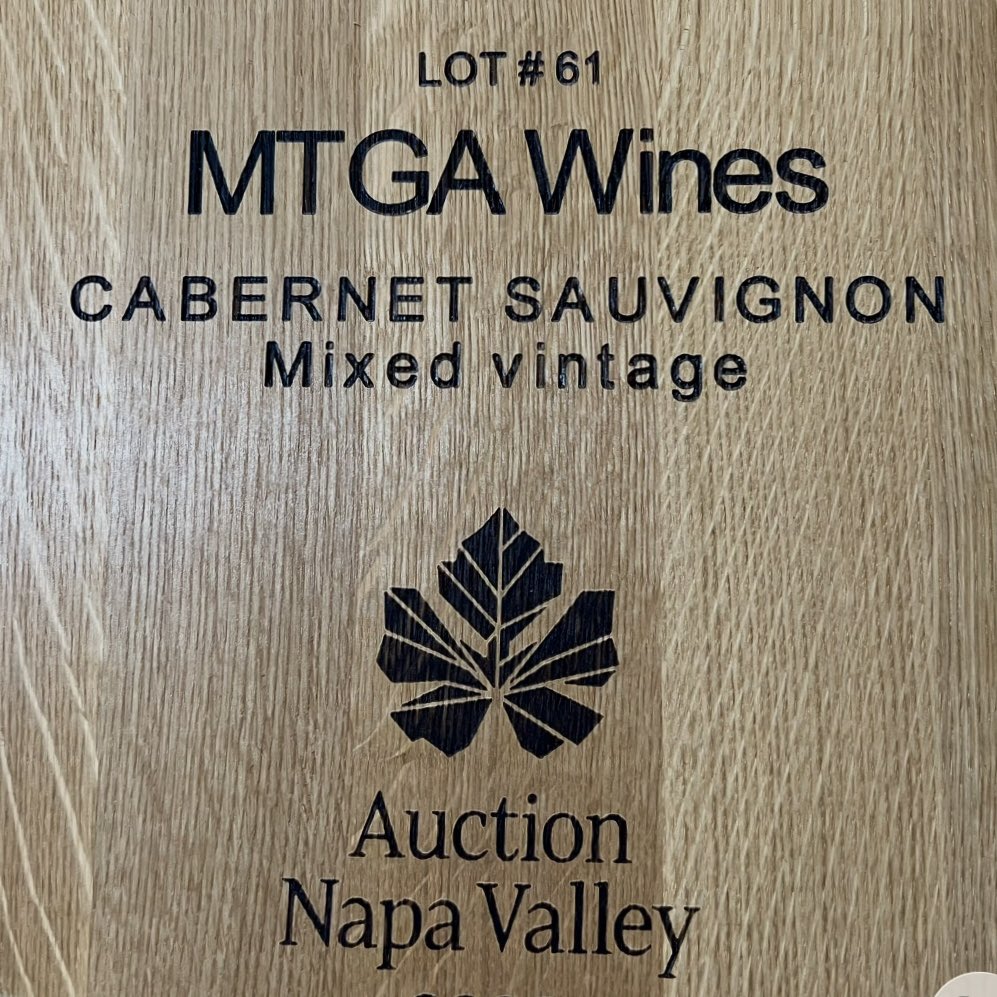 MTGAwines's tweet photo. Our FIRST EVER Auction Napa Valley barrel lot and a wine we’ve never made before at that: A solera (blending of multiple vintages) of Cab Sauv. Could be more exited to kick off the week’s festivities. @napavintners #ANV26 

https://t.co/KJyKX6gT6z https://t.co/xHchZcBFyn