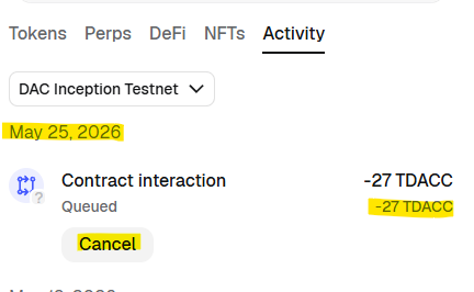 shadatofficial1's tweet photo. Dear @dac_chain  team

There are several issues that need attention, and many users are currently facing them 

> Faucet claims have not been working for more than 10 days

> The transaction shows as successful, but when checking the explorer, the tokens never arrive.

> Staking is not working properly.
I tried staking 50 DACC, but the transaction is still pending.

> Burn DACC ~ Earn QE is not working correctly.
I successfully burned 27 DACC, but I never received the 27,000 QE rewards.

> Some on-chain transactions remain pending for a long time or fail to update correctly

The community is actively testing and supporting the project. We would appreciate an update and fixes for these issues 🙏

Thank you.