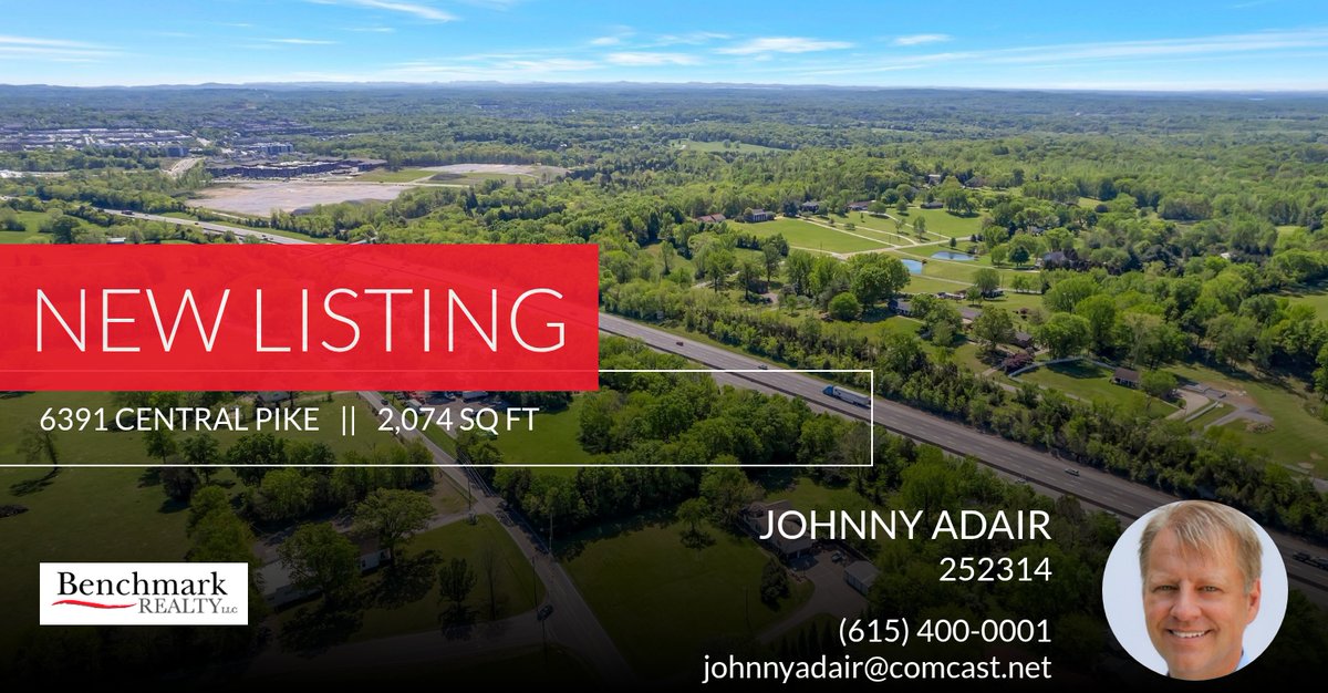 johnnyladair's tweet photo. 📍 New Listing 📍 Take a look at this fantastic new property that just hit the market located at 6391 Central Pike in Mount Juliet. Reach out here or at (615) 400-0001 for more information!

Listed by Melonie Rich

Johnny Adair 
Be... https://t.co/s9hxN2JM94 https://t.co/bimo0ZuyE9