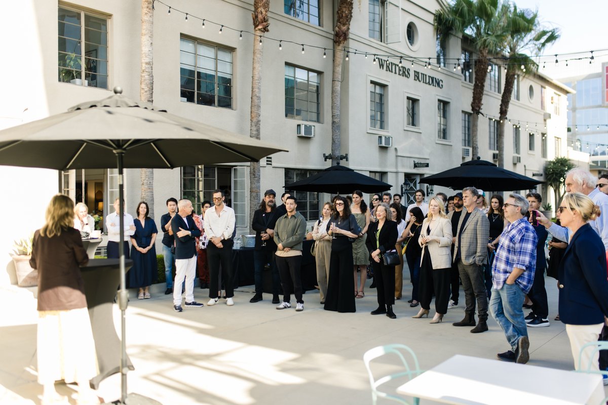 AusConsulateLA's tweet photo. Great to partner with @AusFilm to celebrate award‑winning director Warwick Thornton. A powerful voice in Australian cinema, it’s fantastic to see his First Nations storytelling reaching global audiences, with his work featured in @am_cinematheque’s Bleak Week retrospective. https://t.co/dLbiufHYN1
