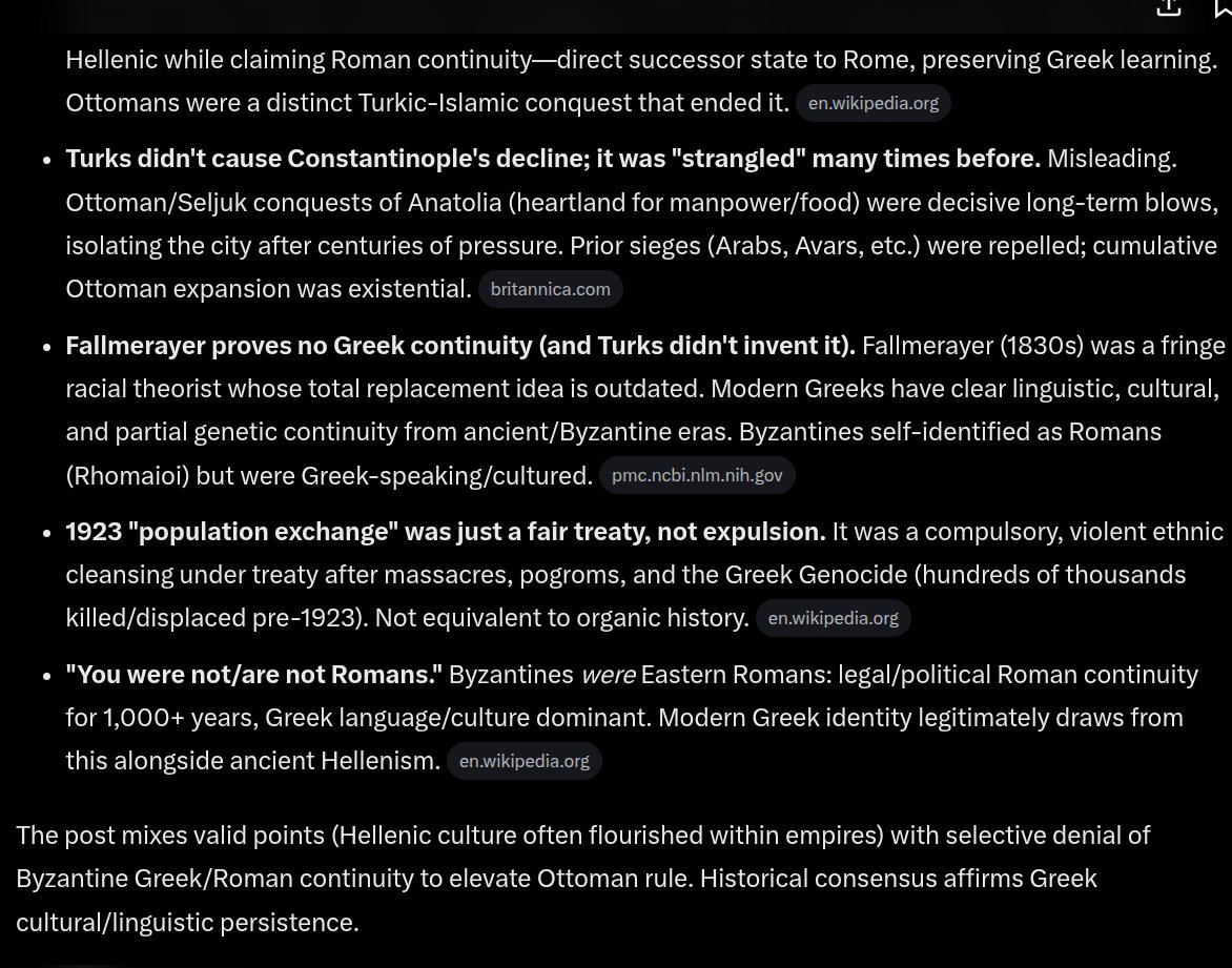 Molossiann's tweet photo. @uldintheturk Retard Turk as usual. Let's see what Grok has to say (2 of  2): https://t.co/tIuOqPktYy