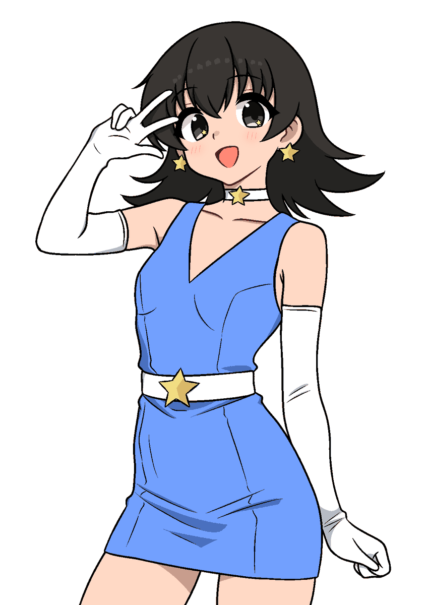 luna_fraisette's tweet photo. cosmic girl tomo ✨
original character by @im_real_saku968 
#azumangadaioh #oc https://t.co/snfxAOf8Og