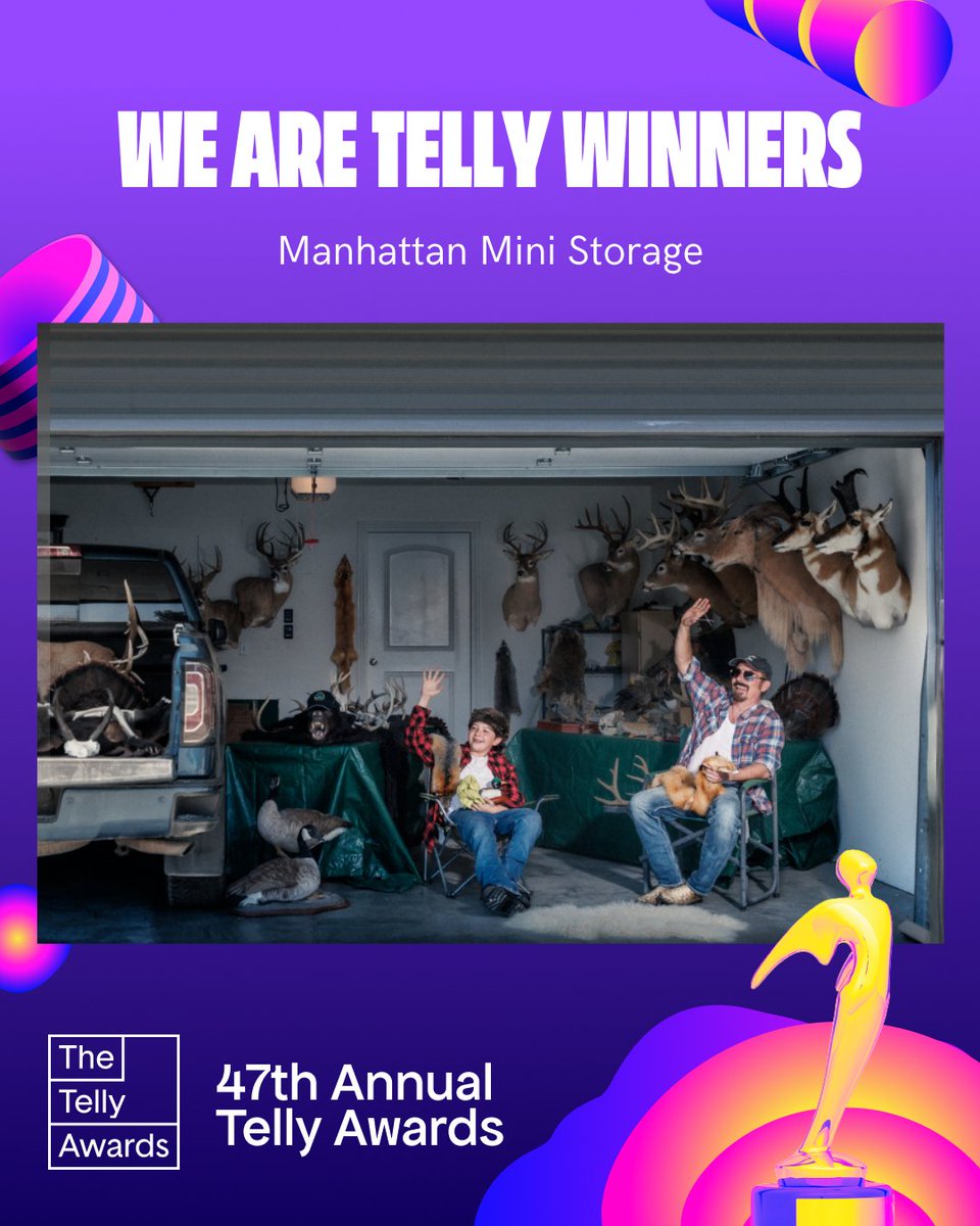 ManhattanMini's tweet photo. We’re a winner, baby! 🏆 

Bad Things Happen When You Leave the City took home multiple honors at the 47th Annual @TellyAwards! Funny how staying in the city works out. 😏  

Learn more about our award-winning campaign: https://t.co/RfBzvnxQdv https://t.co/ke0UHhvDOZ