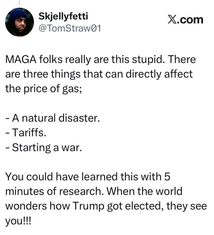 TomStraw01's tweet photo. @CoVet_81 You’re an idiot. https://t.co/n2GEEfEmX0