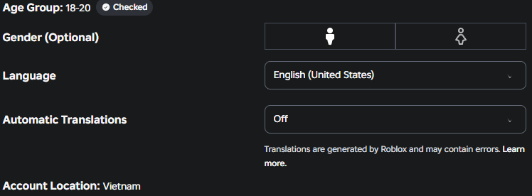 cyteraks's tweet photo. @badimo @asimo3089 @Roblox Hi, Asimo, I wrote to you about this error, and I've come up with a solution. Let me explain the situation: For users with regions in Vietnam (all of them) there are no trades anymore due to the non-disclosure policy. I have a linked passport and my age is indicated. https://t.co/XMwcW428JC