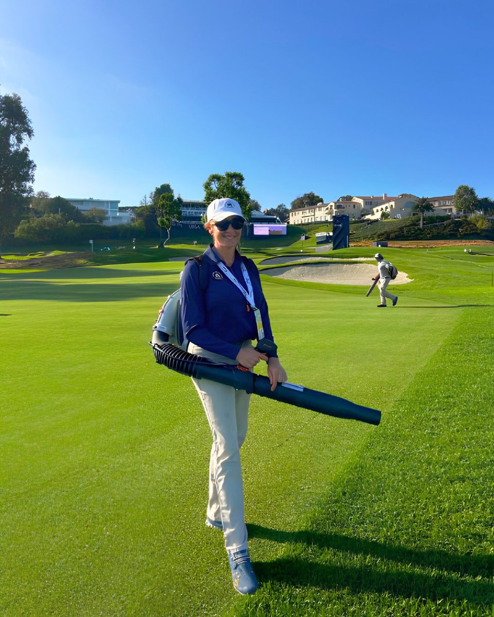 TPCSanAntonio's tweet photo. This week, our own Andi Young traveled to Pacific Palisades, California — not to surf, but to support the agronomy team at The Riviera Country Club as they prepare to host the 81st U.S. Women’s Open Championship. https://t.co/dLuCnUzCoz