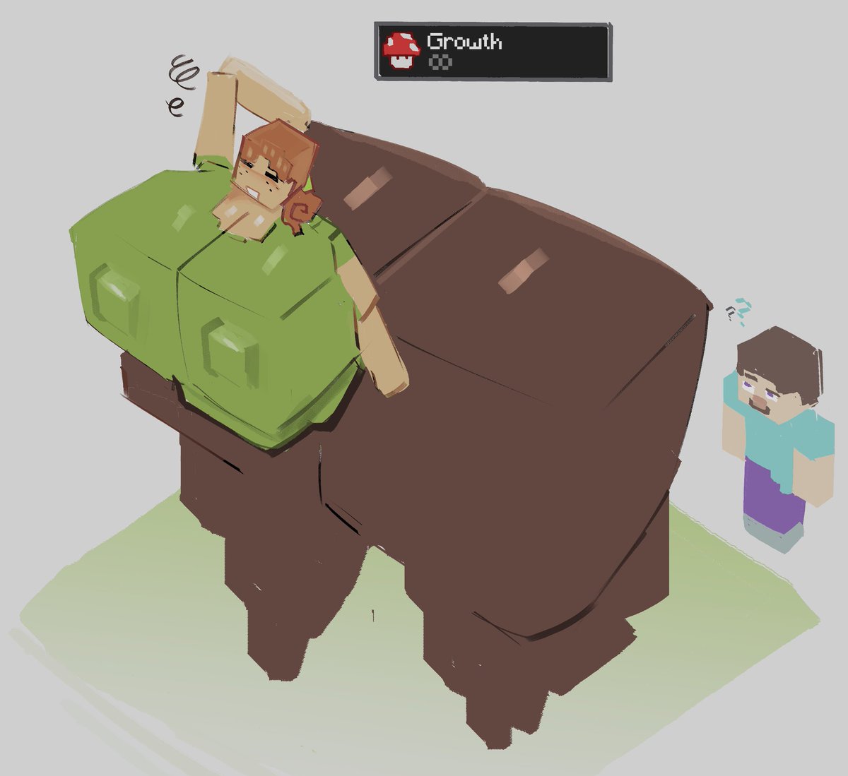 tboxart's tweet photo. plus sized alex doodle https://t.co/9wsyAnaiBS