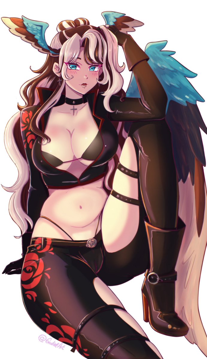 YourSweetDove_'s tweet photo. So I have decided that we are bringing Byrddie out of retirement! She will be back on this account as the sona for my NSFW content🥰🤭 

It’ll be so nice to have my girl back in action https://t.co/LwGdq2iWqQ