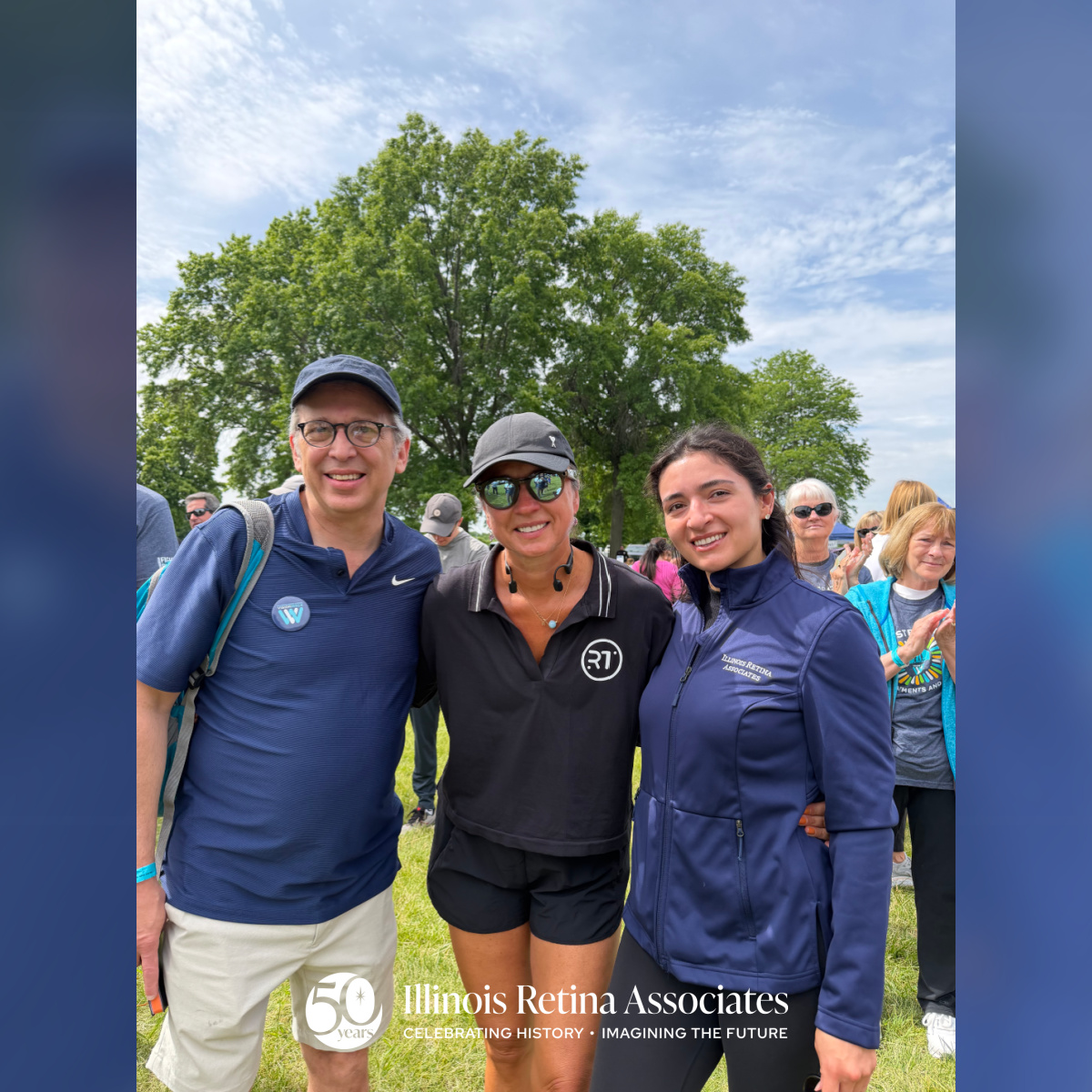 IllinoisRetina's tweet photo. We were proud to support the @FightBlindness VisionWalk this weekend! 🎉 A special thank you to everyone who donated and supported this important cause. 

#VisionWalkStrong #IllinoisRetina #TheRetinaCenter #FightForSight https://t.co/65qW9gQlJY