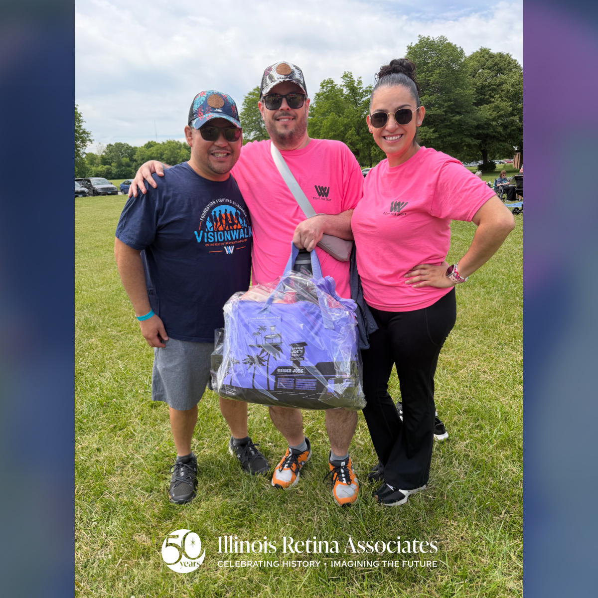 IllinoisRetina's tweet photo. We were proud to support the @FightBlindness VisionWalk this weekend! 🎉 A special thank you to everyone who donated and supported this important cause. 

#VisionWalkStrong #IllinoisRetina #TheRetinaCenter #FightForSight https://t.co/65qW9gQlJY