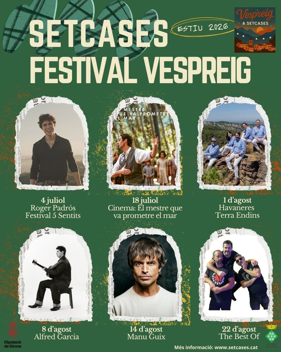 Soldatvid's tweet photo. Setcases ha presentado ya su cartel del Festival Vespreig. https://t.co/UY0R4aSzSc