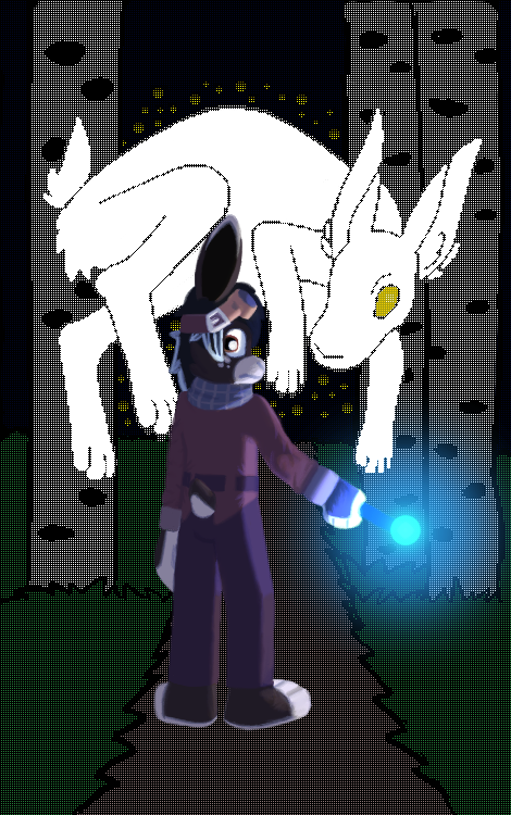 RemVolt's tweet photo. an experimental idea my bf had, I really like how it turned out. https://t.co/52IvFmoJGN