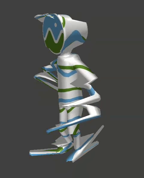 Triang3l's tweet photo. the animation follows the Cesium logo. literal glitchwave 🌊 #Terakan https://t.co/qKj2nCBUFG