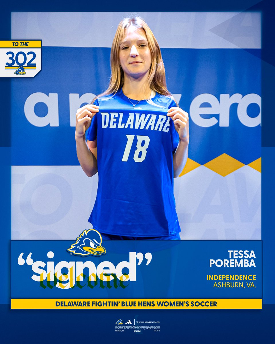DelawareWSOC's tweet photo. Excited to welcome Tessa to the squad! 👏 https://t.co/p9TMxjhpc5
