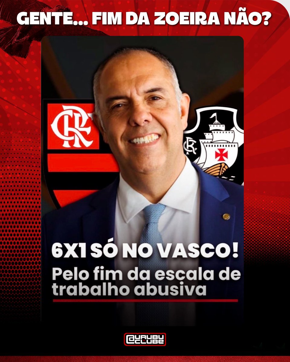 urubuclube's tweet photo. Marcos Braz que é contra a escala 6/1, se manifestou dessa forma aí!
Lembrou a icônica virada do Flamengo sobre o Vasco que acarretou na goleada histórica.
Antes de tudo, segue aí!
E aí? Qual sua opinião? 😳
#marcosbraz #vasco #crf #crvg #6x1 https://t.co/K102nIpzi4