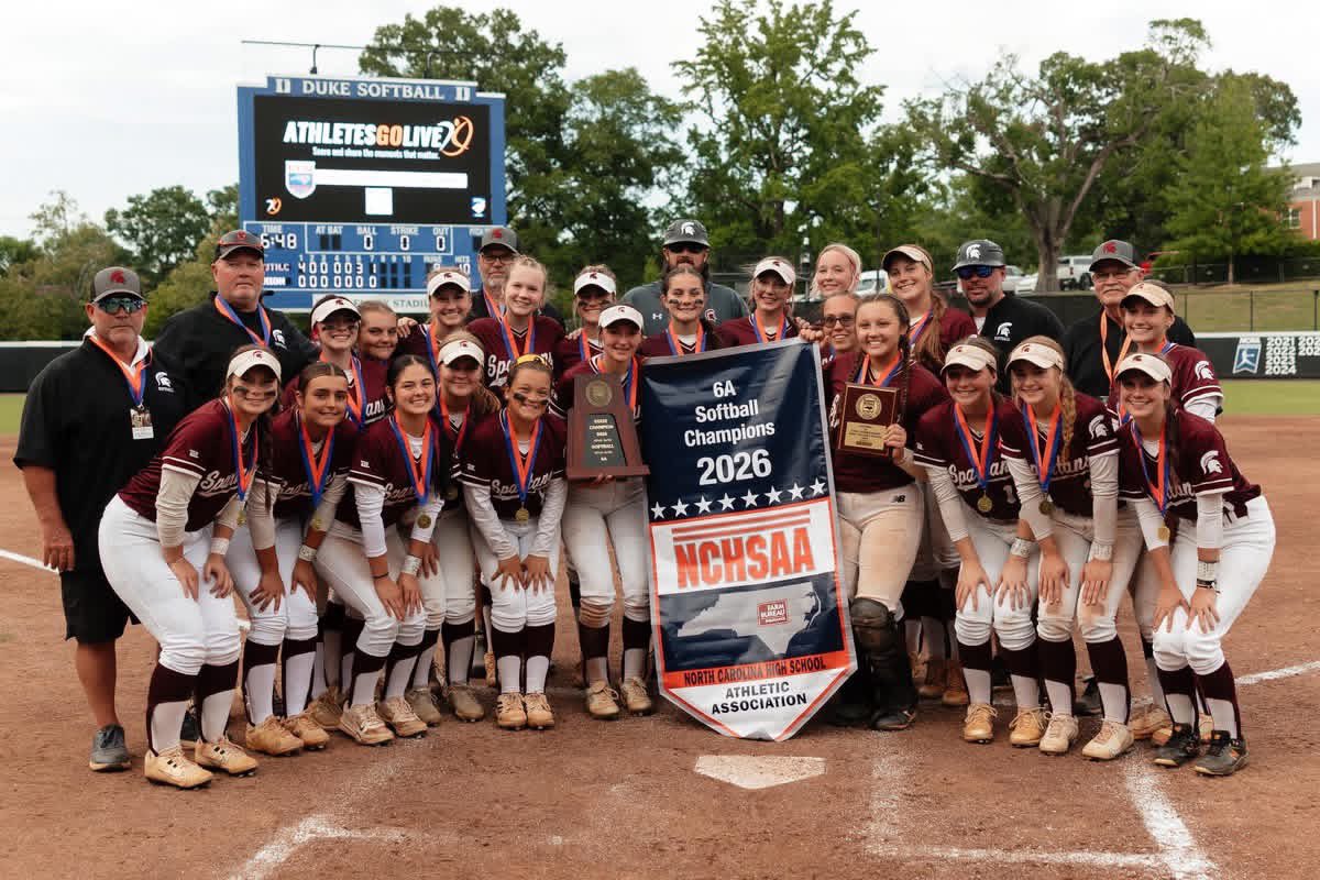 Isabellsoftball's tweet photo. 6A State champions! Back to back champs!! 2X💍 I love this team and love growing with them. So thankful to get to experience this. @SCHSfastpitch @tha_show12 @RyhalCobras @MaddyM_2028 @MalloryW2027 @MYount2027 @HollandWeisner @BellaSmith2027 @NCHSAA @CoachDailyNCSA @NCSA_Softball https://t.co/A8rjN29uOg